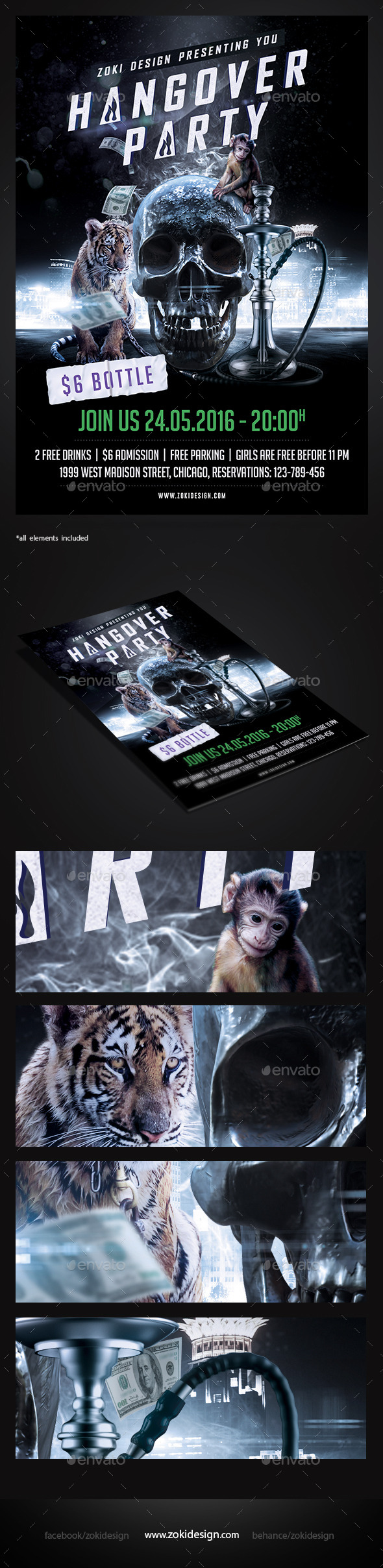 Hangover Party Flyer - Events Flyers