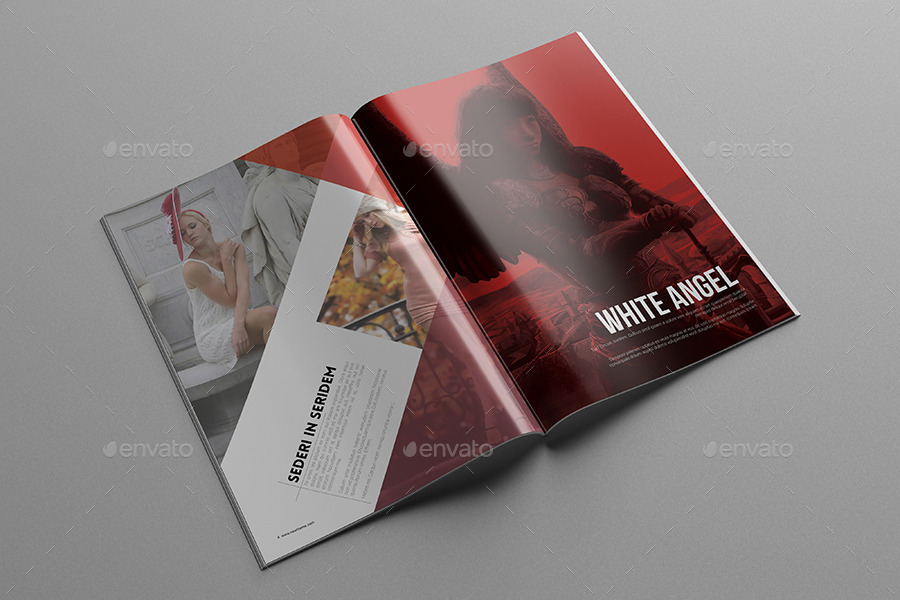 Minimal Magazine Template 42 Pages in Magazine Templates - product preview 3