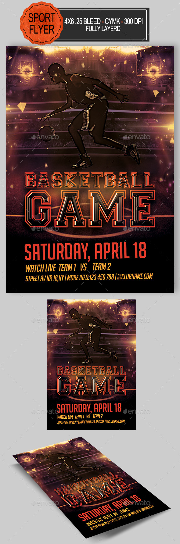 Basketball Flyer - Sports Events