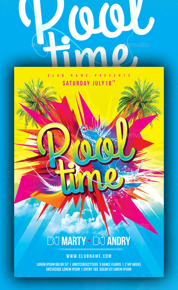 Pool Time - Clubs & Parties Events