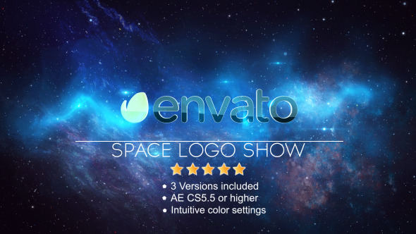 Space Logo - VideoHive 12190726