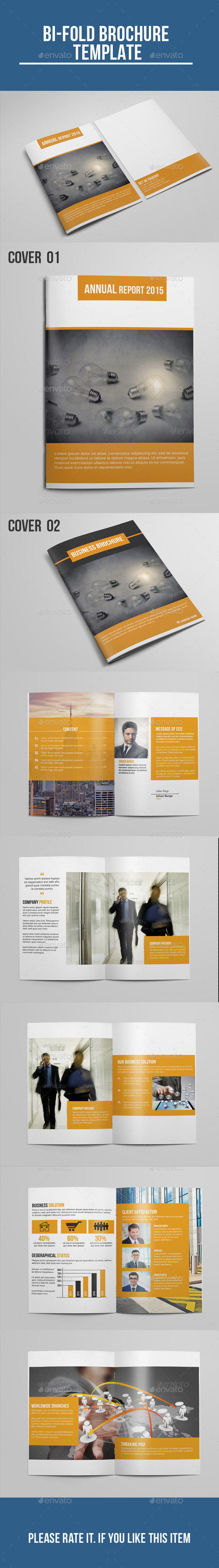 Bi-Fold Business Brochure - Corporate Brochures