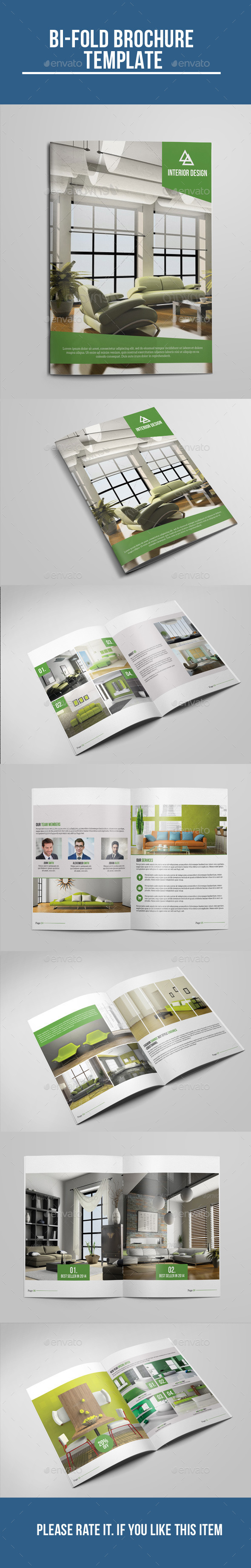 Bi-Fold Interior Brochure - Corporate Brochures