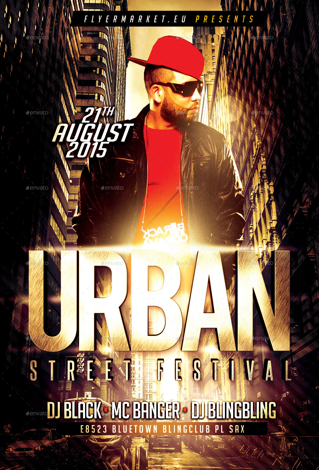 urban street party flyer template by flyermarket graphicriver urban streets flyer