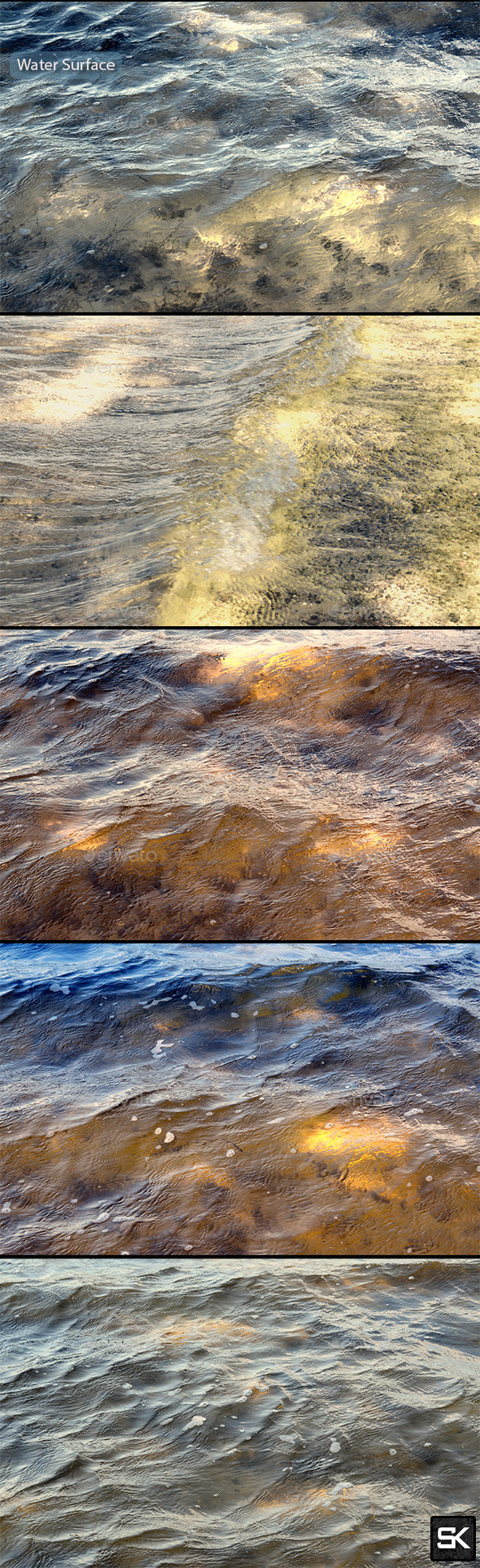 Texture Of Water Surface - Liquid Textures