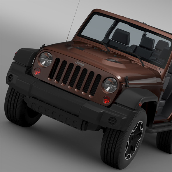 Jeep Wrangler Rubicon - 3Docean 12211729