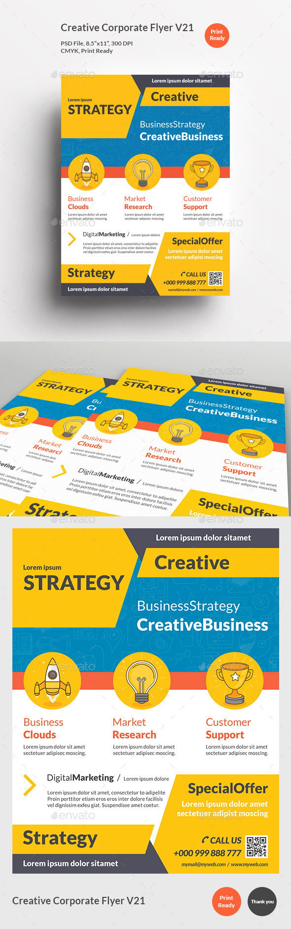 Creative Corporate Flyer V21 - Corporate Flyers