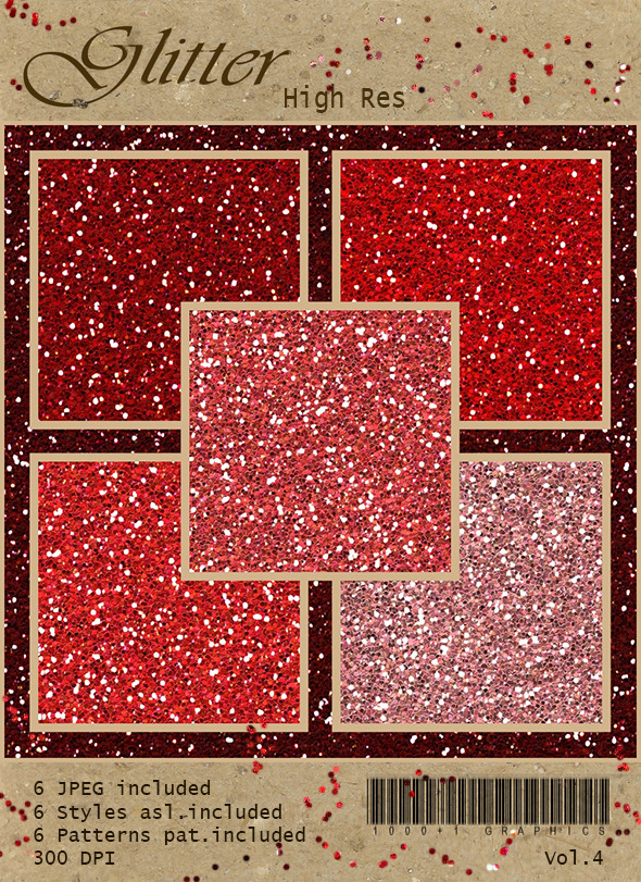 Glitter Pack - Photoshop Add-ons