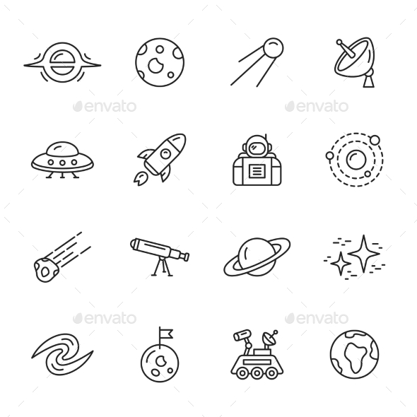 Space Icons - Icons