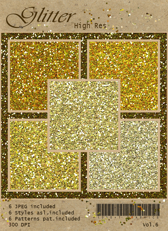 Glitter Pack - Photoshop Add-ons
