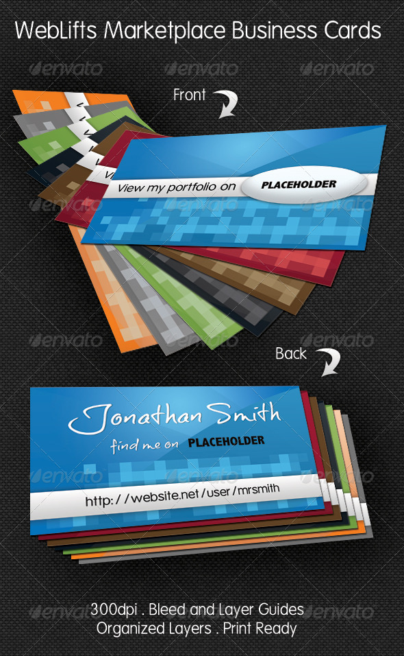 WebLifts Marketplace Business Cards - Creative Business Cards