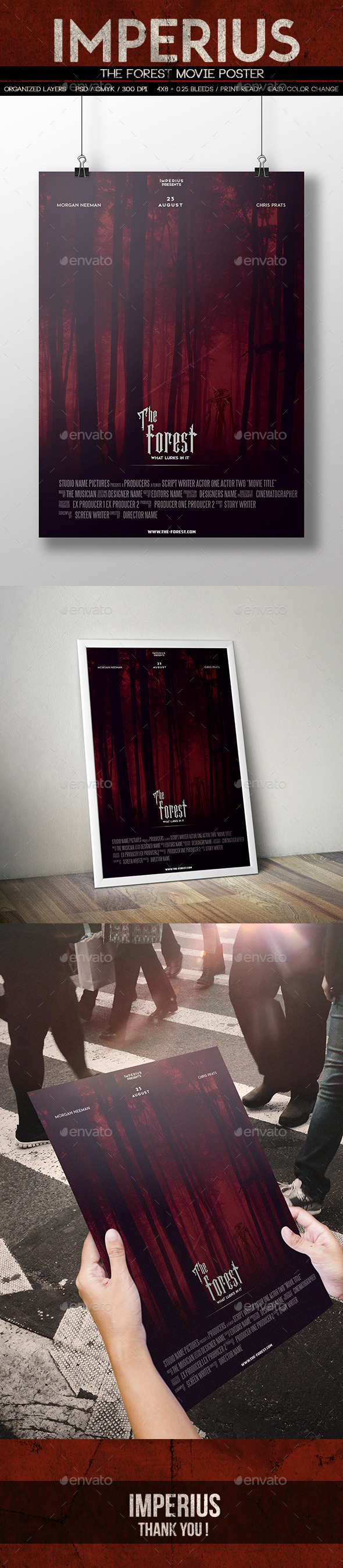The Forest Poster - Miscellaneous Print Templates
