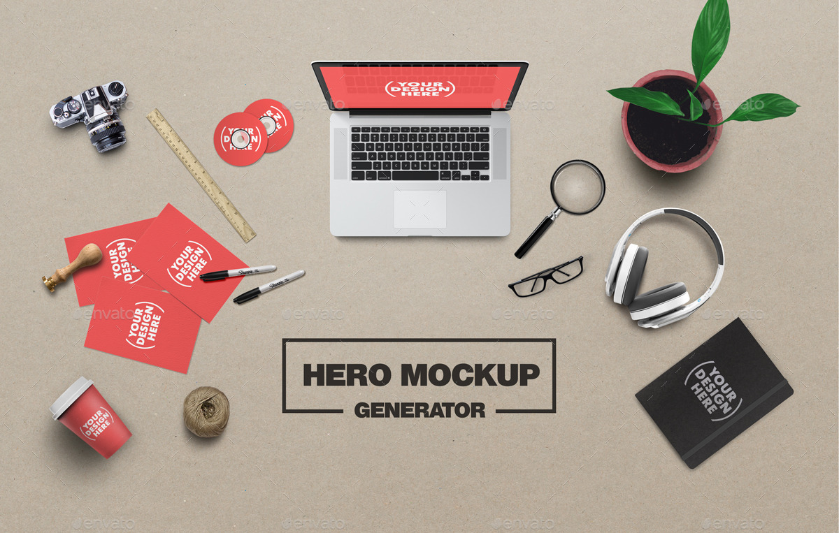 Top 70+ Mockup Creator & Scene Generator PSD | Free & Premium
