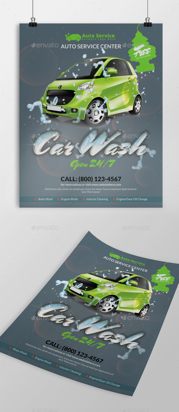 Car Wash Flyer - Commerce Flyers
