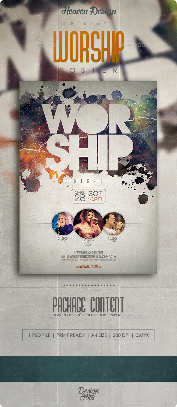 Worship | Poster - Events Flyers