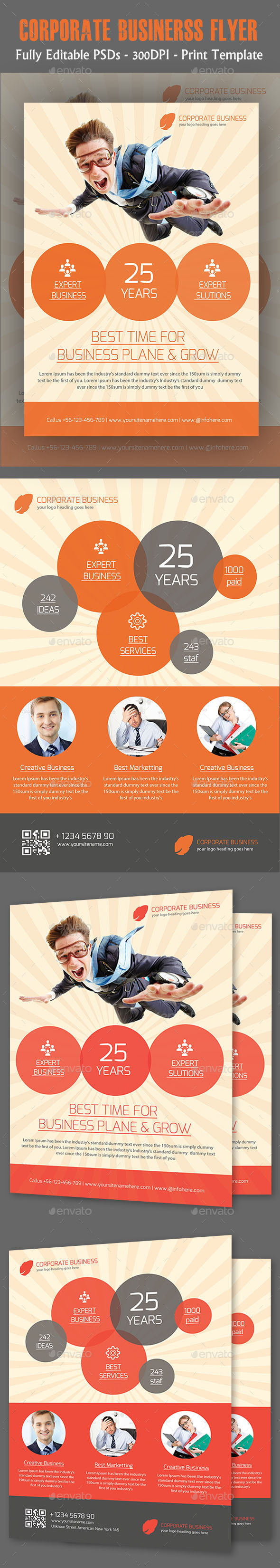 Corporate Business Flyer Templates - Flyers Print Templates