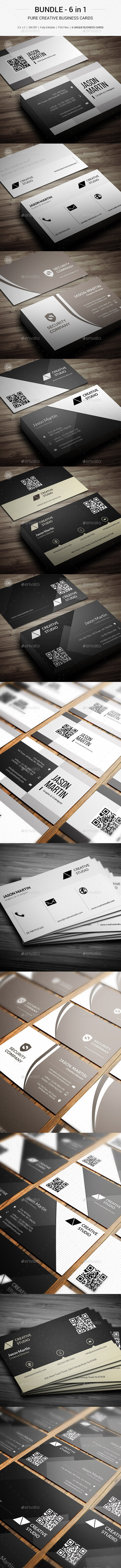 Bundle - Pure Corporate Business Card - 138 - Corporate Business Cards