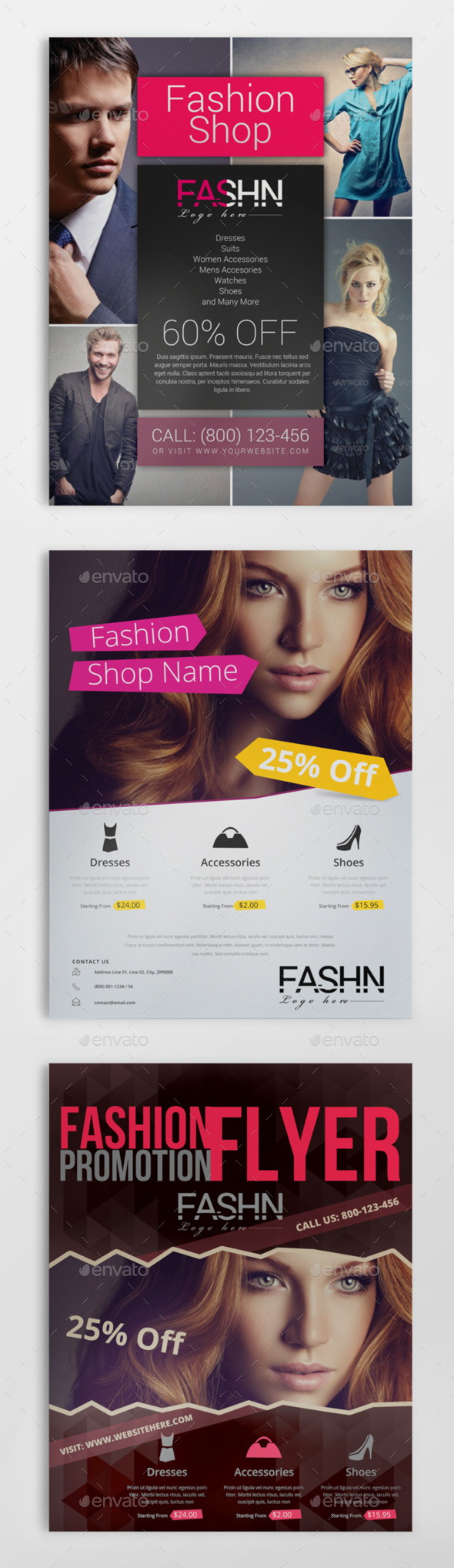 Fashion Flyer Bundle - Commerce Flyers