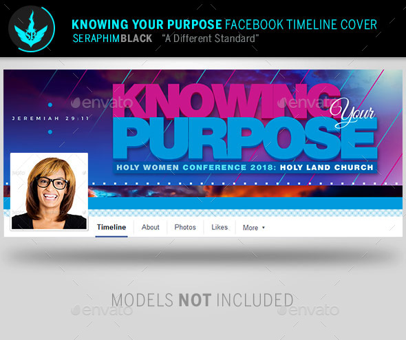 Knowing Your Purpose Facebook Timeline Template - Facebook Timeline Covers Social Media