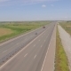 Highway In Beautiful Fields Aerial - VideoHive Item for Sale