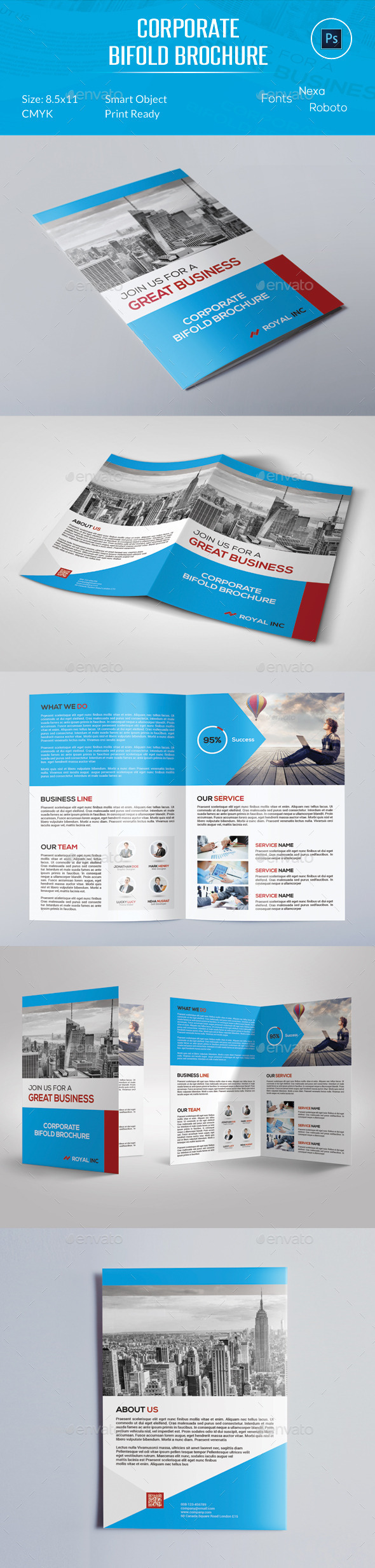 Corporate Bifold Brochure - Corporate Brochures