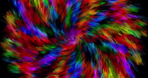 Abstract colorful twirl animation. Multicolor liquid background. alt