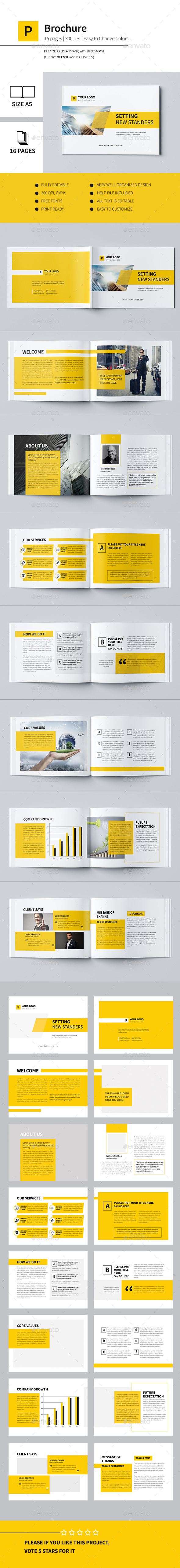 Minimal Business Brochure II - Corporate Brochures