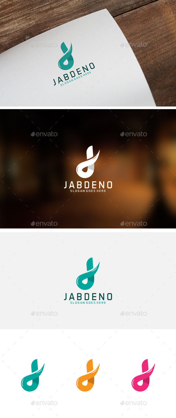 J Letter Logo - Abstract Logo Templates