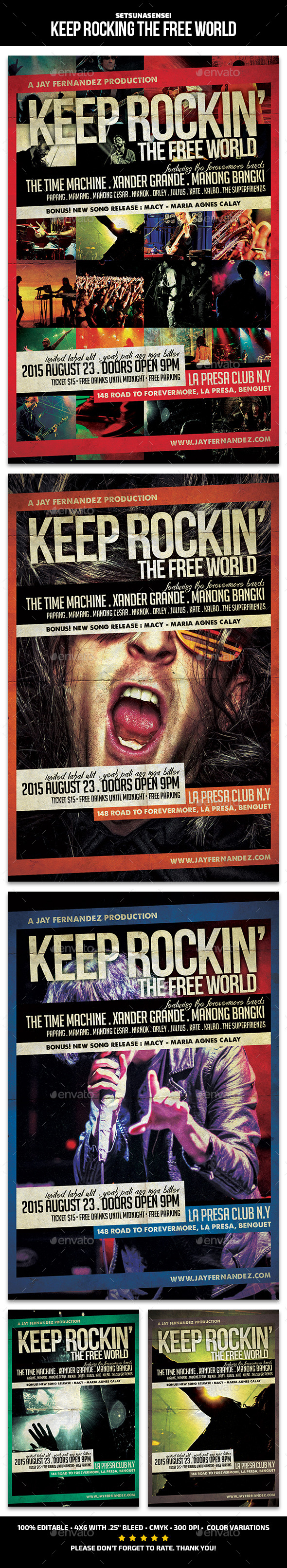 Keep Rocking the Free World - Concerts Events