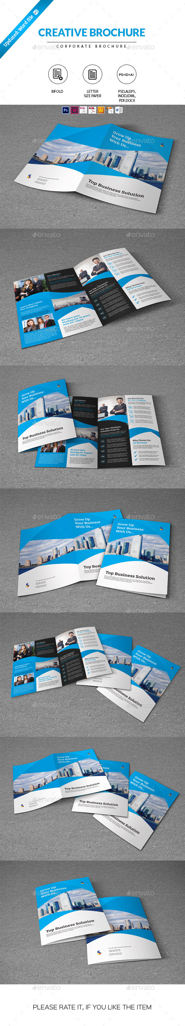 Business Brochure Template - Corporate Brochures