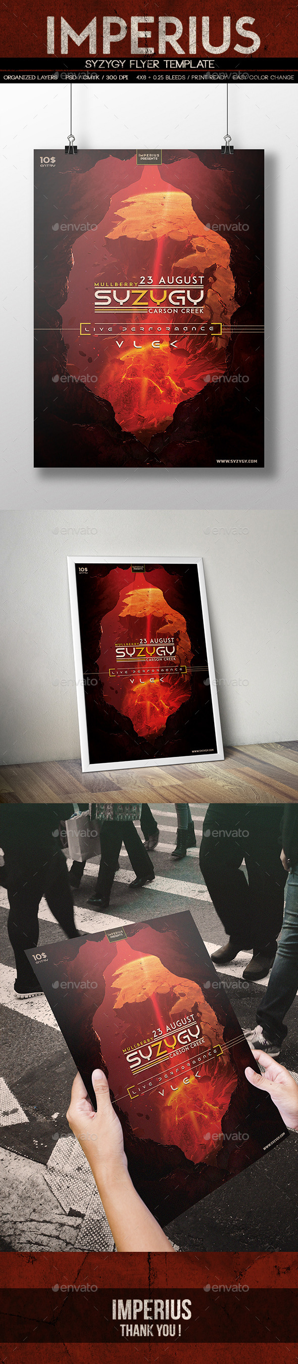 Syzygy Flyer - Flyers Print Templates