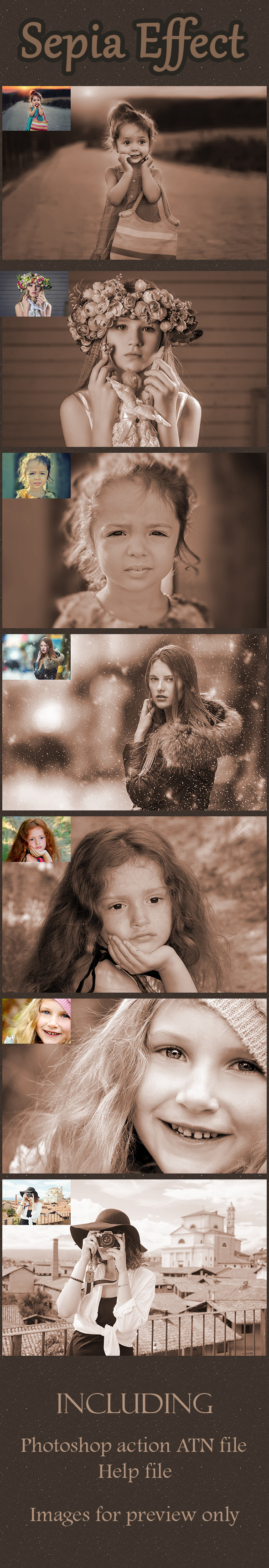 Sepia Effect - Photo Effects Actions