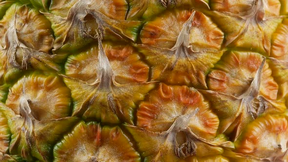 pineapple texture close up