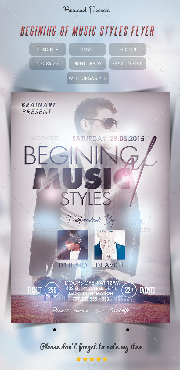 Beginning of Music Styles - Clubs & Parties Events