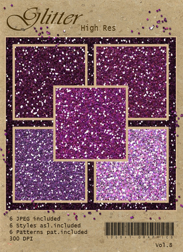 Glitter pack - Photoshop Add-ons