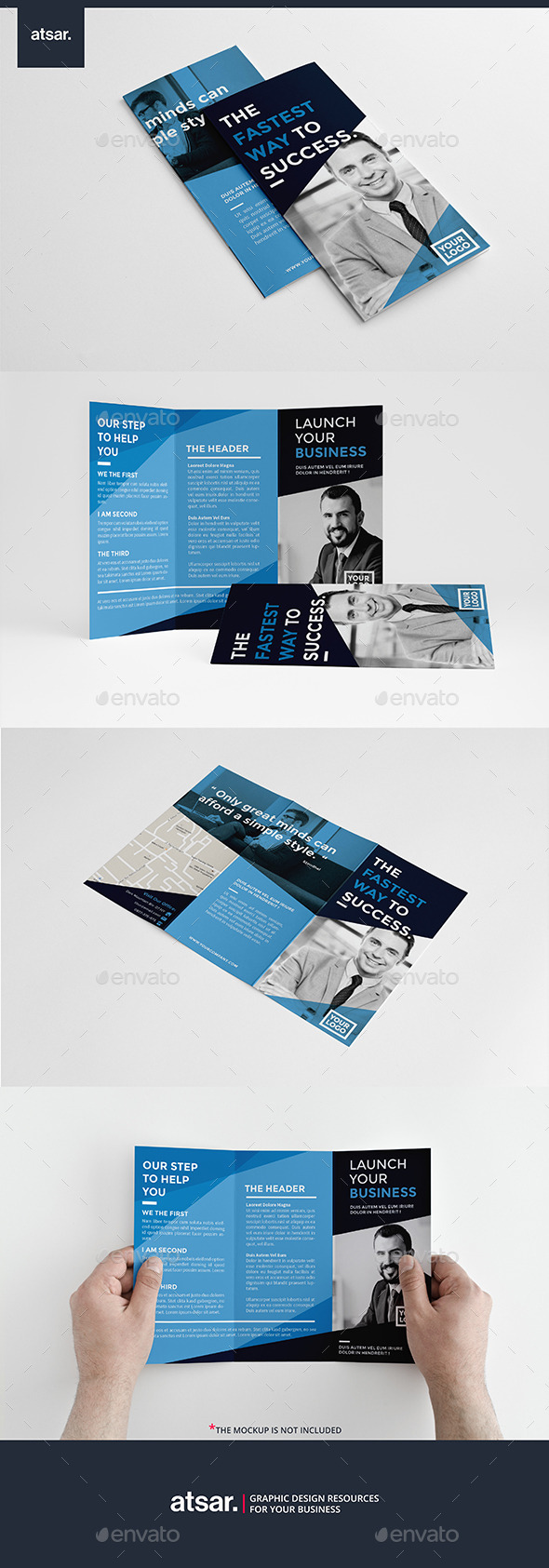 Corporate Blue Trifold Corporate Blue Trifold