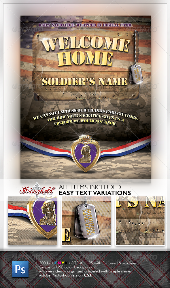 Welcome Home Soldier Flyer - Miscellaneous Events