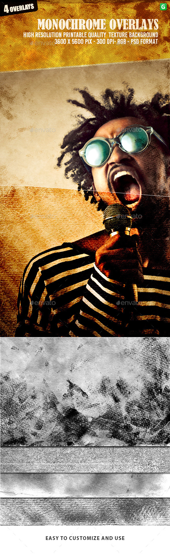 Monochrome Overlays 003 Monochrome Overlays 003