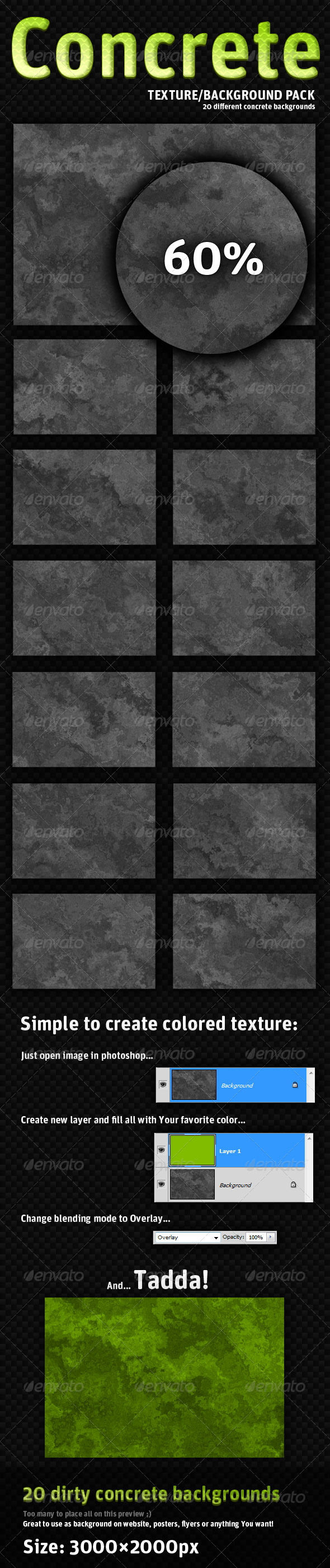 20 dirty concrete textures - Concrete Textures