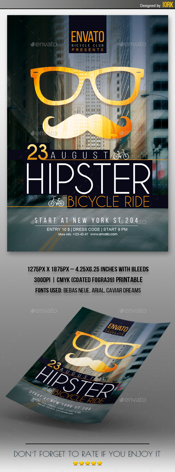 Hipster Event Flyer - Events Flyers