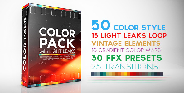Color Pack with Light Leaks