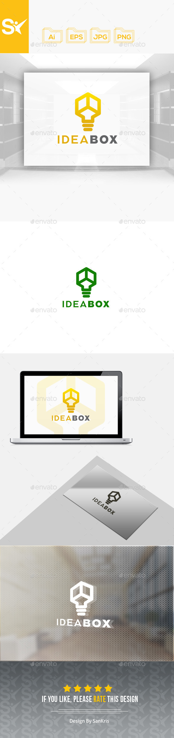 Idea Box Logo - Objects Logo Templates