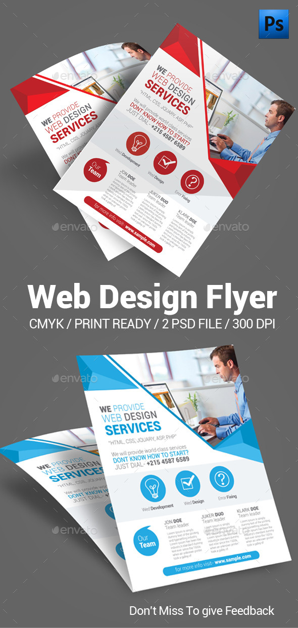 Web Design Flyer - Corporate Flyers