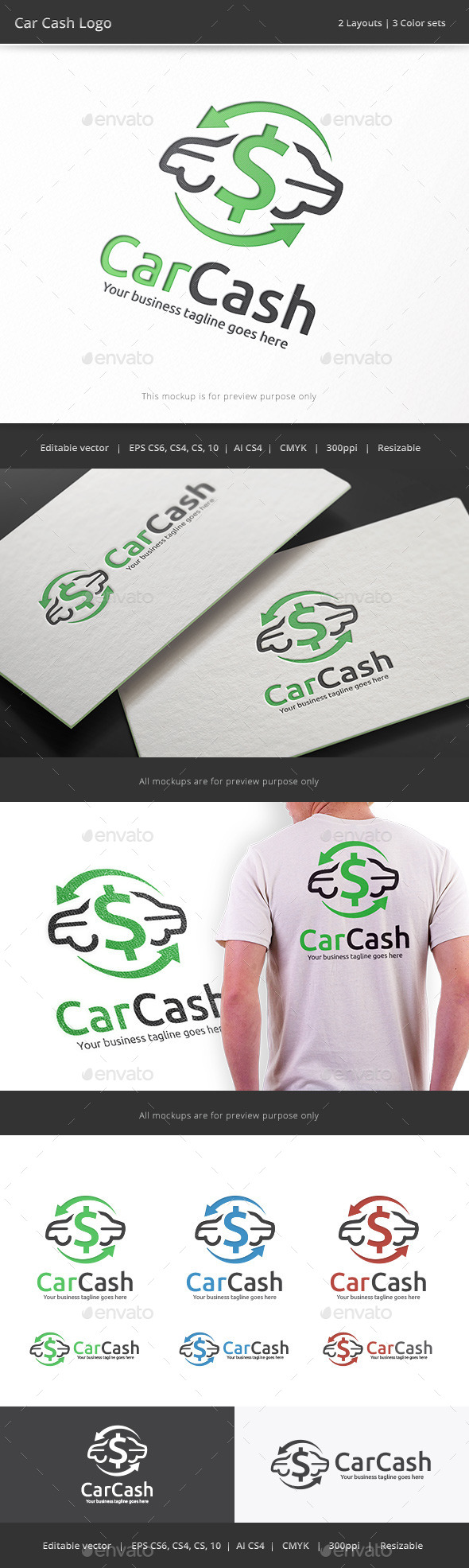 Car Cash Logo