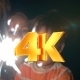 Parents, Child And Sparkler At Night - VideoHive Item for Sale