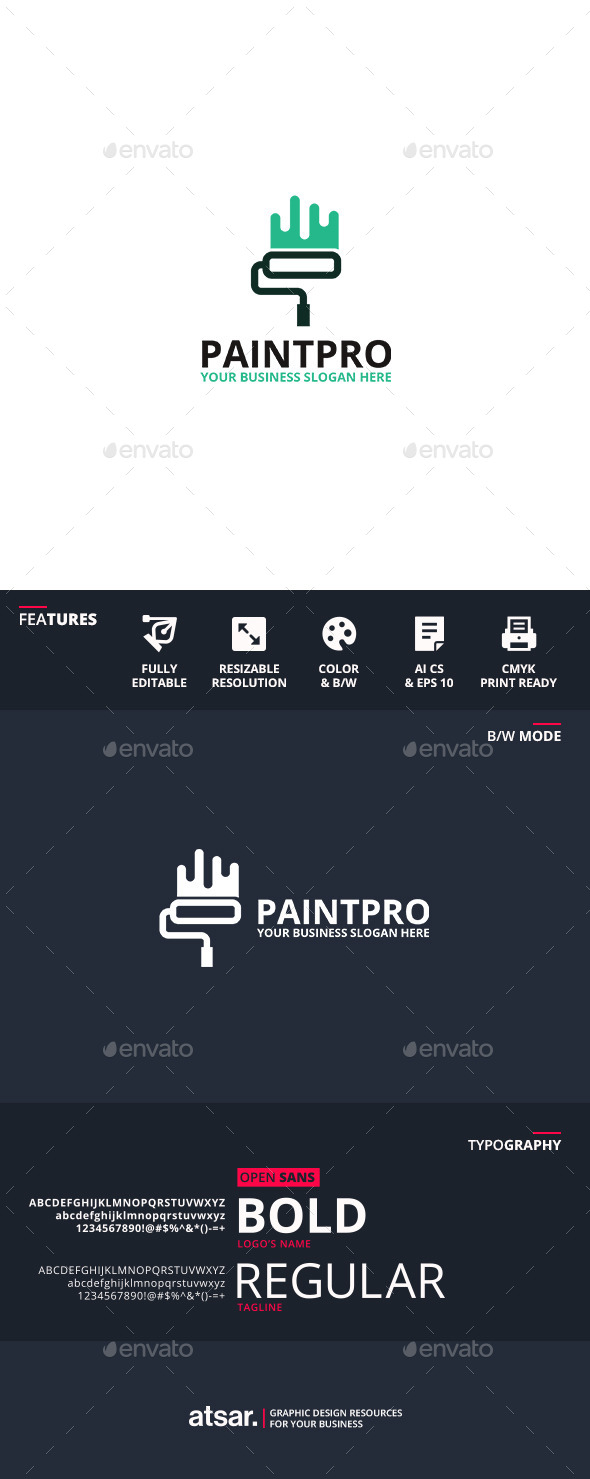 Paint Pro - Objects Logo Templates