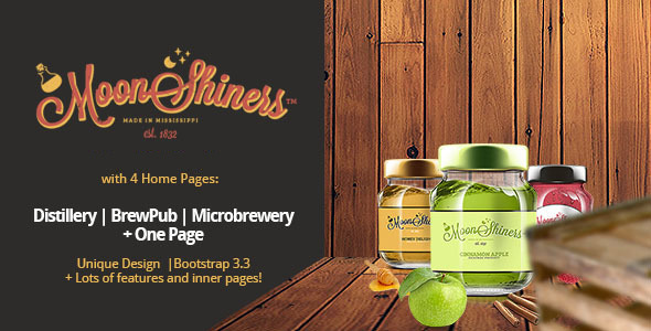 Moonshiners - Distillery - ThemeForest 12267251