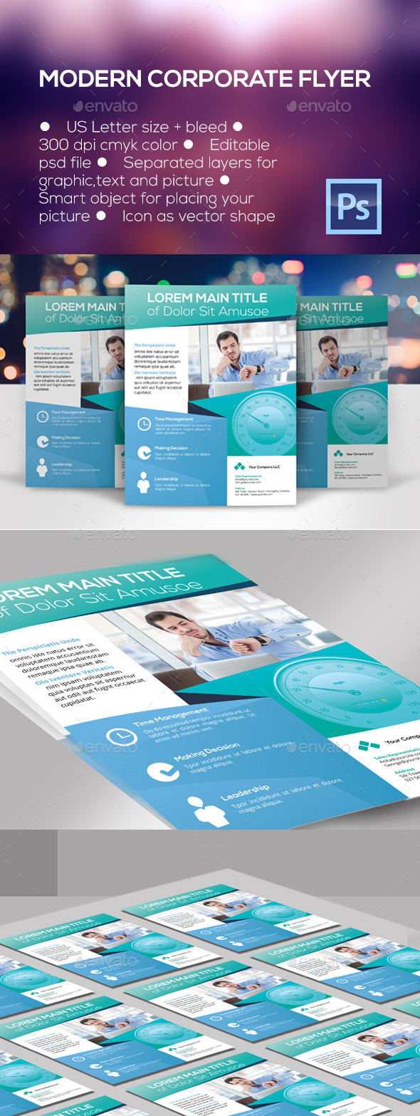 Modern Corporate Flyer - Corporate Flyers