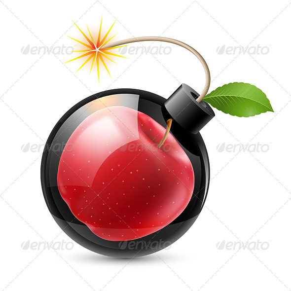 Bomb with Apple