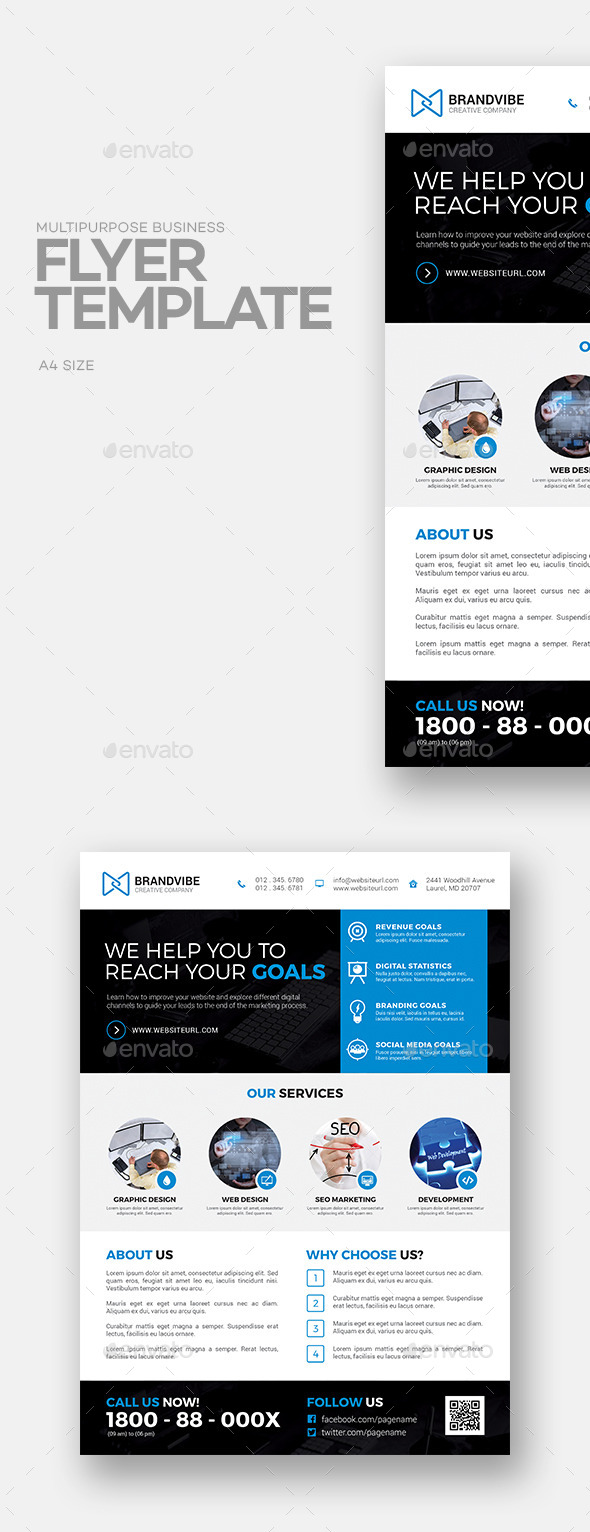 Corporate Flyer Template - Corporate Flyers